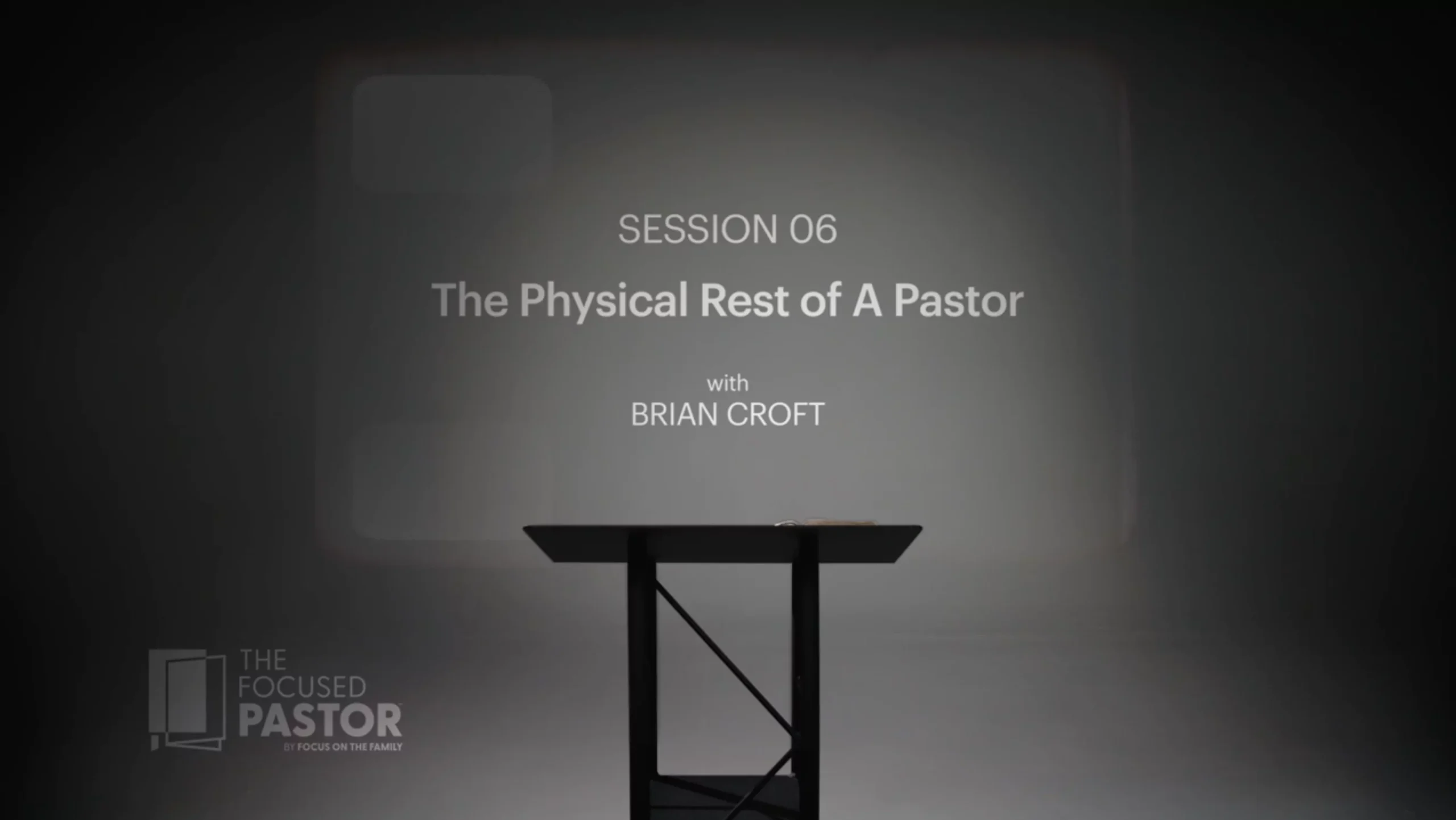The Physical Rest of a Pastor